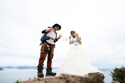 趣味が「登山」の彼と一緒に、「王子が岳」で思い出に残るロケフォト